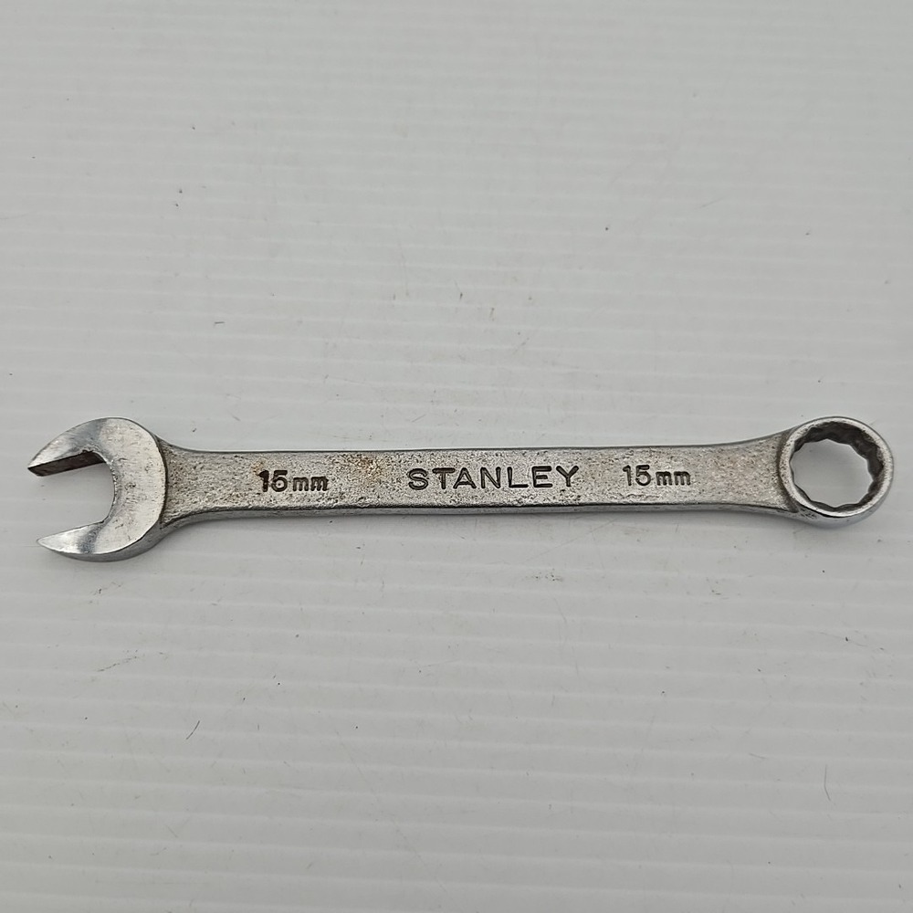 Stanley 15mm-12 Point Combination Wrench,‎ No. 86-860, Made in USA